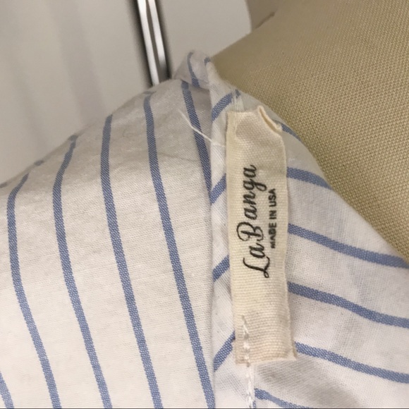 La Banga Short Sleeves Peplum Top Size M - Picture 5 of 5